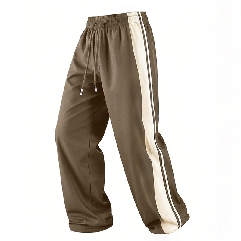 Herren Trainingshose Loose Fit | Jogginghose mit elastischem Bund, Kordelzug und weicher, atmungsaktiver Stoffqualität
