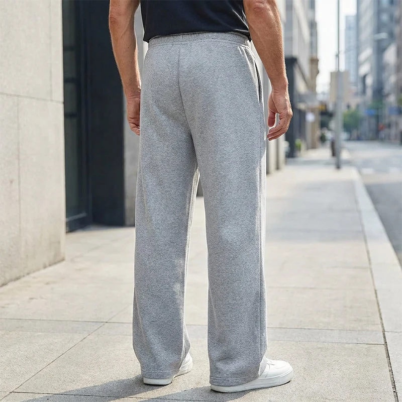 Herren Freizeithose mit Kordelzug | Locker geschnittene Hose mit elastischem Bund und strapazierfähiger Stoffqualität