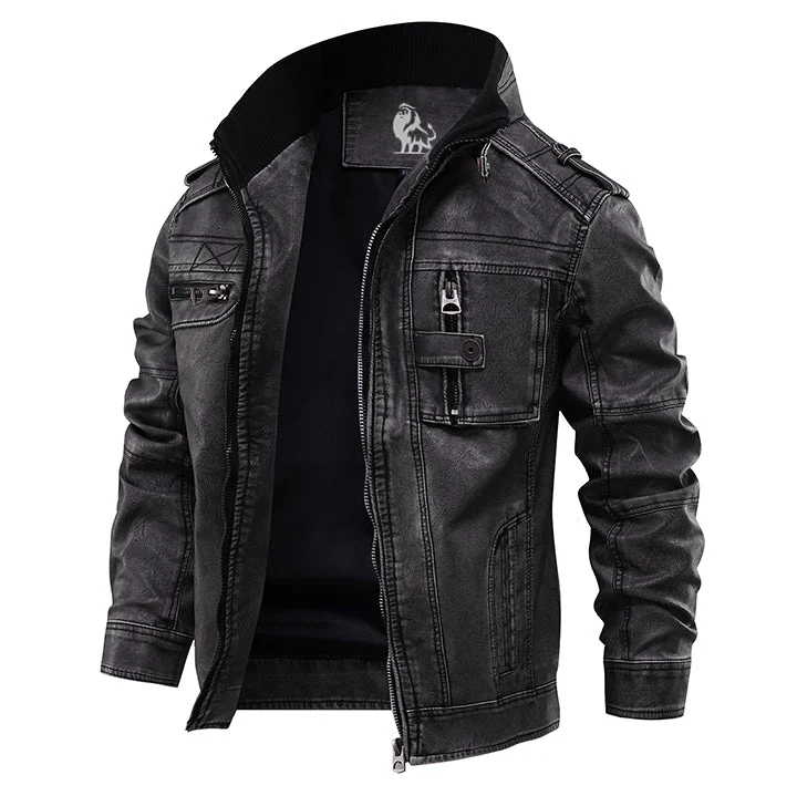Elegant Leather Jacket