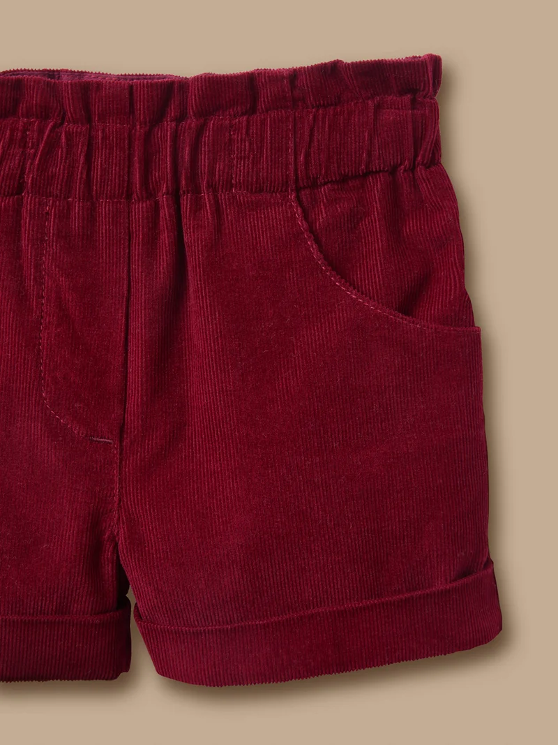 Samtshorts für Babys