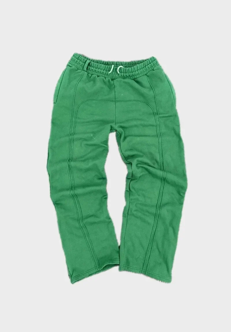 Herren Cropped Jogginghose mit Kordelzug | Lockere Stretch Freizeithose im Streetwear Stil | Elastischer Bund