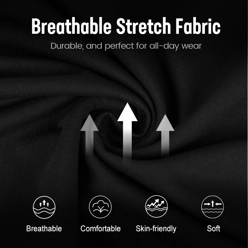 Herren Cargo Hose Stretch | Gerade Freizeithose mit Elastischem Bund & Cargotaschen | Bequeme Alltagshose