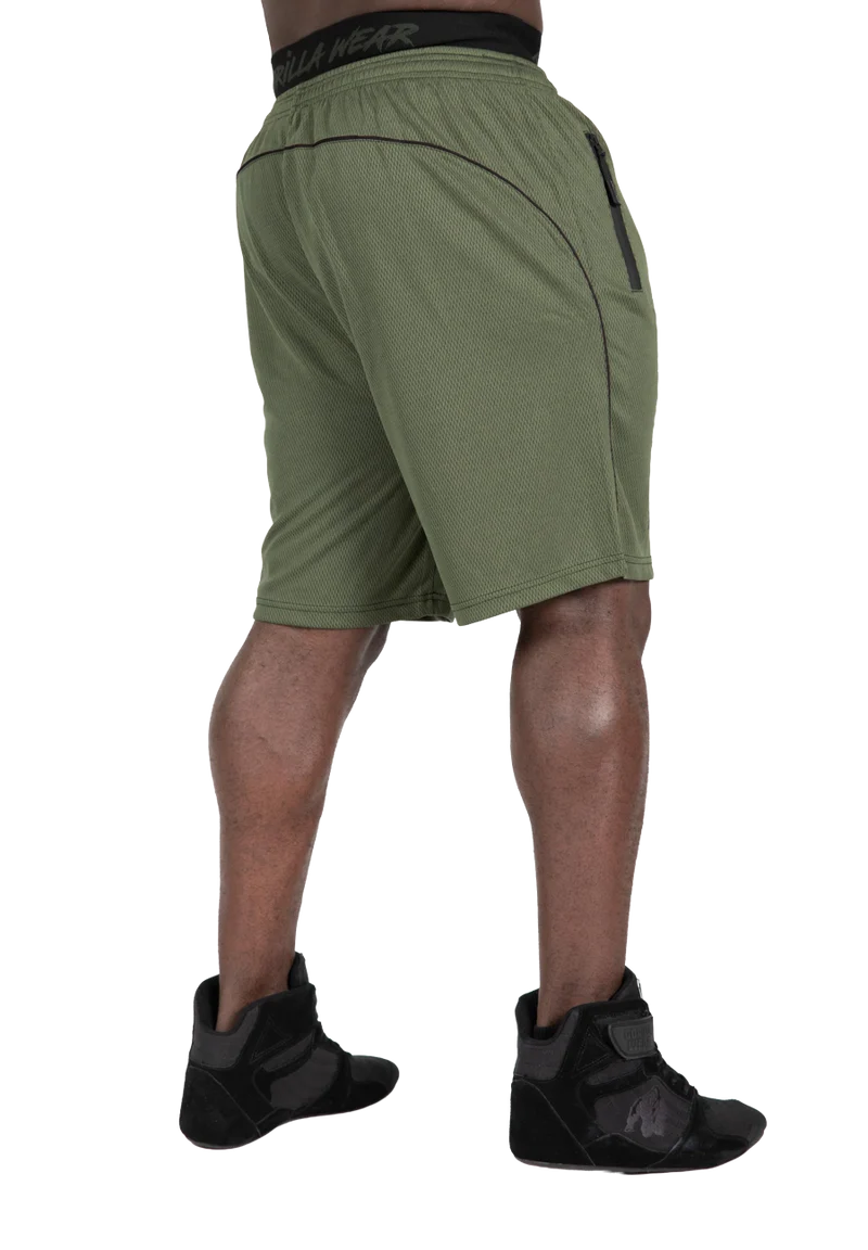 Mercury Mesh Shorts - Army Green/Black