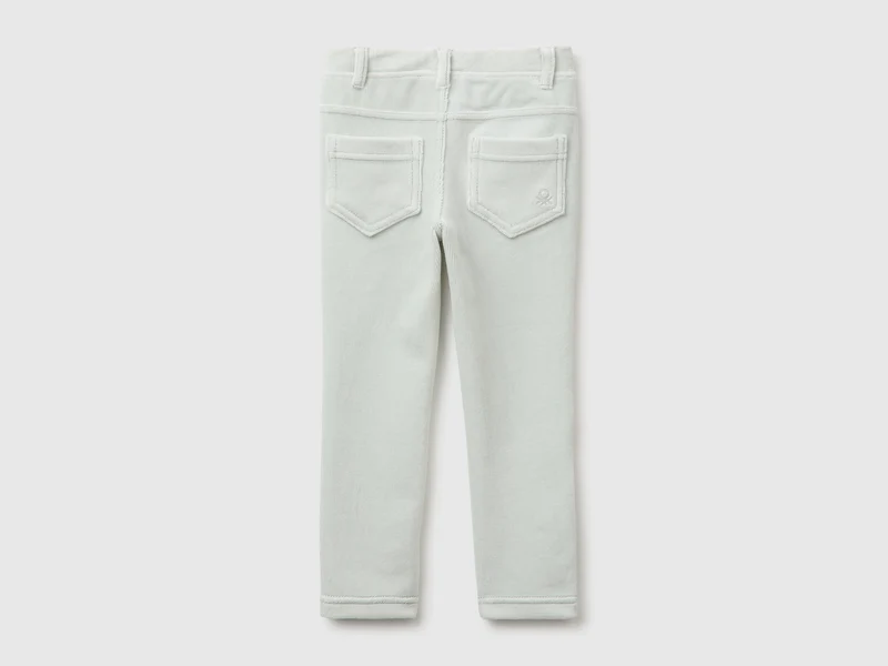 Gerippte Chenille-Hose