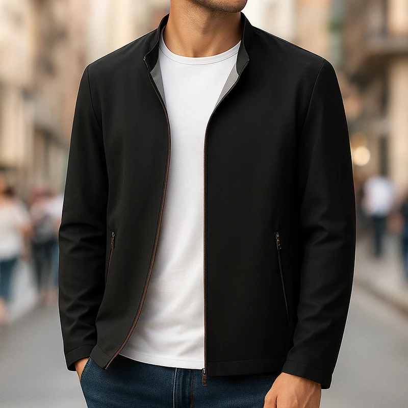 Elegant Zip Jacket