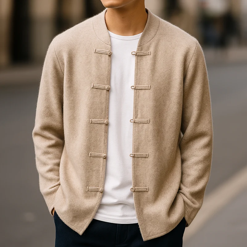 Elegant Cashmere Cardigan