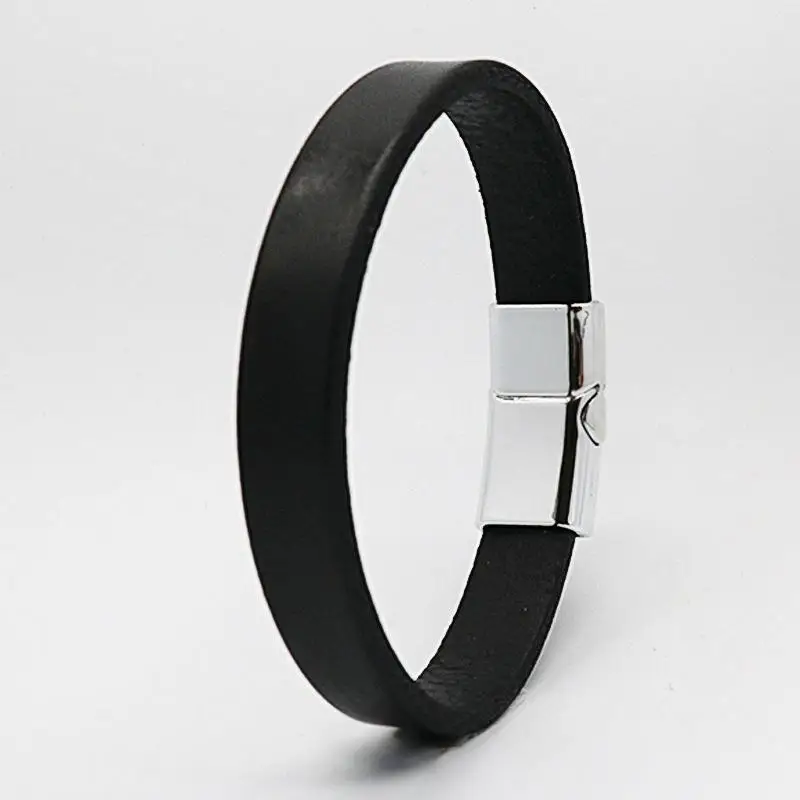 Leather Wrap Men's Bracelet