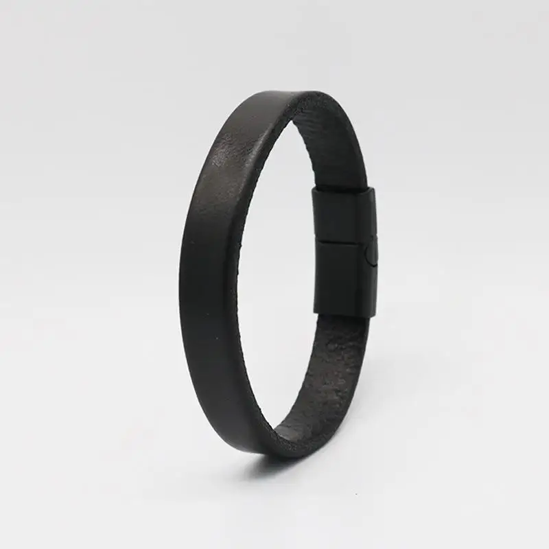 Leather Wrap Men's Bracelet