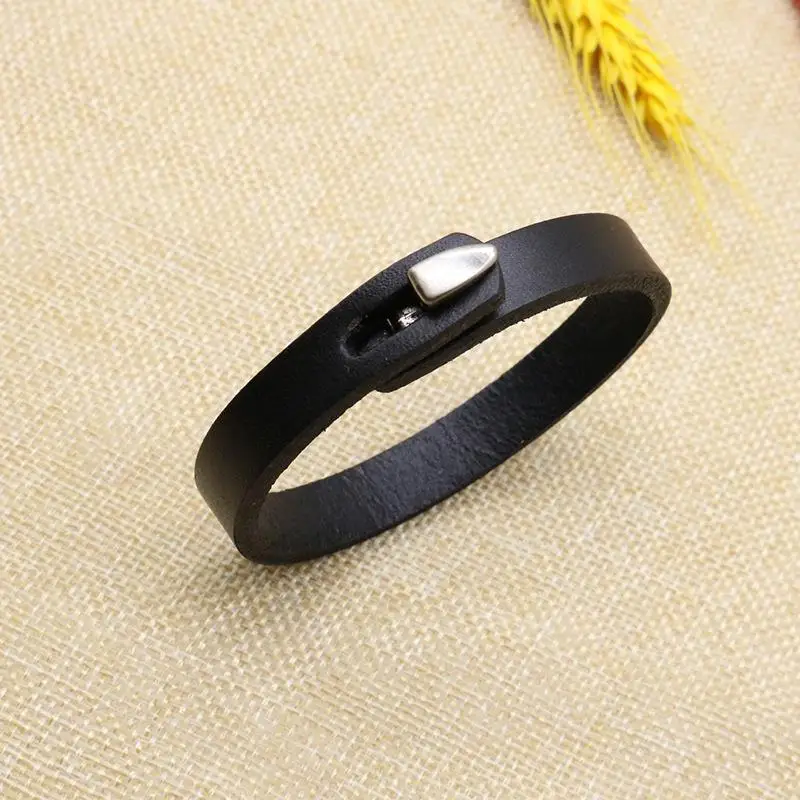 Leather Wrap Men's Bracelet