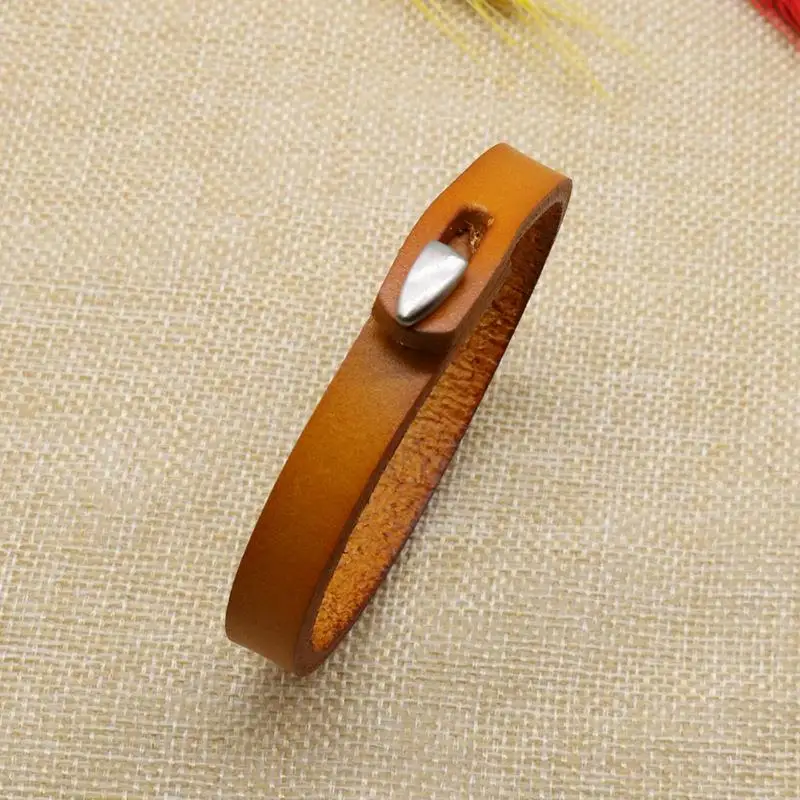 Leather Wrap Men's Bracelet