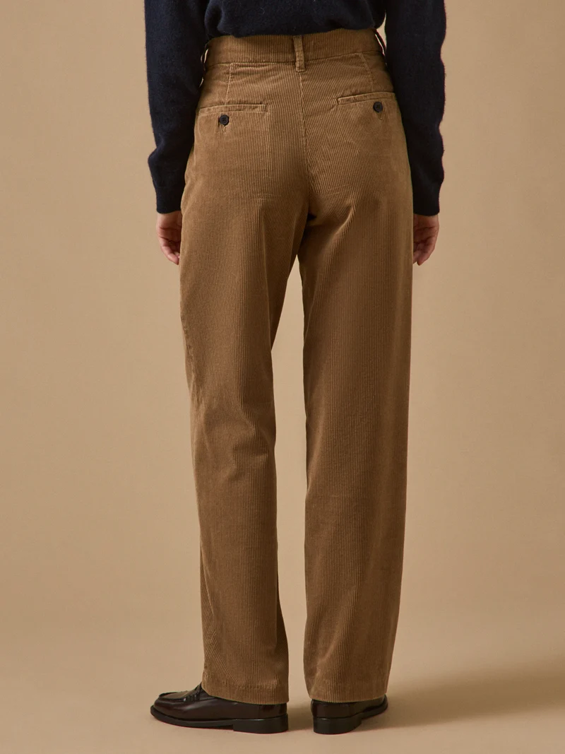 Damen-Chinohose Marina aus Velours