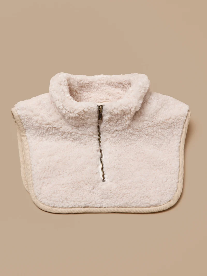 Kinderkragen aus Sherpa-Fleece