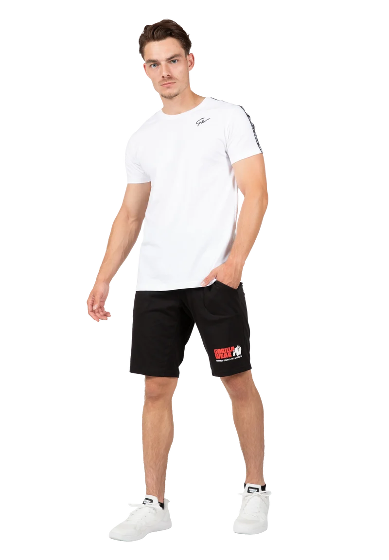 Chester T-shirt - White/Black