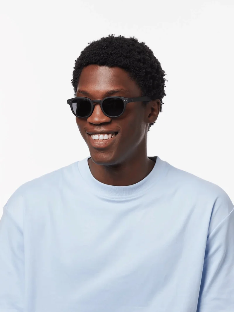 Sonnenlesebrille #C Schwarz