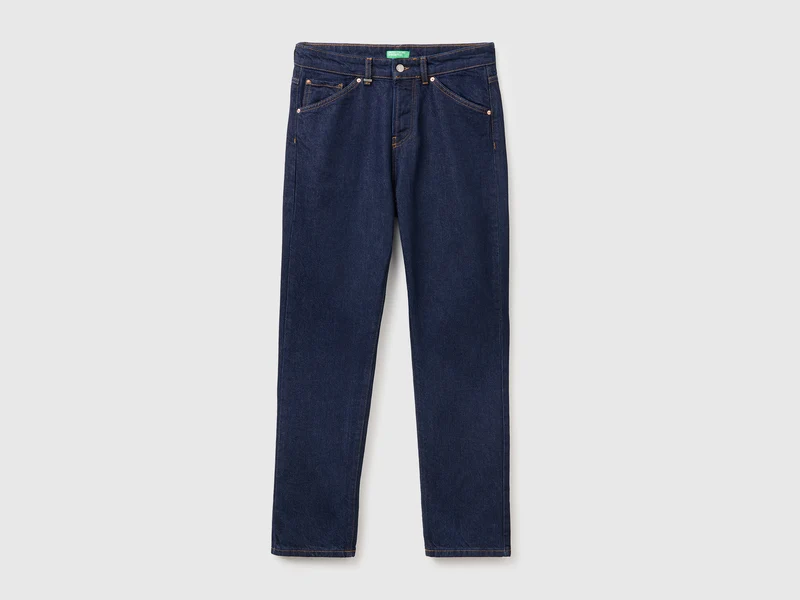 Jeans in Regular Fit, 100 % Baumwolle