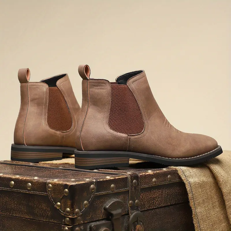 Elegant Leather Men's Boots