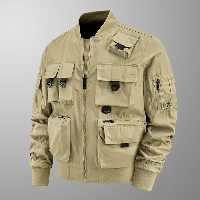Retro Multi-Pocket Jacket