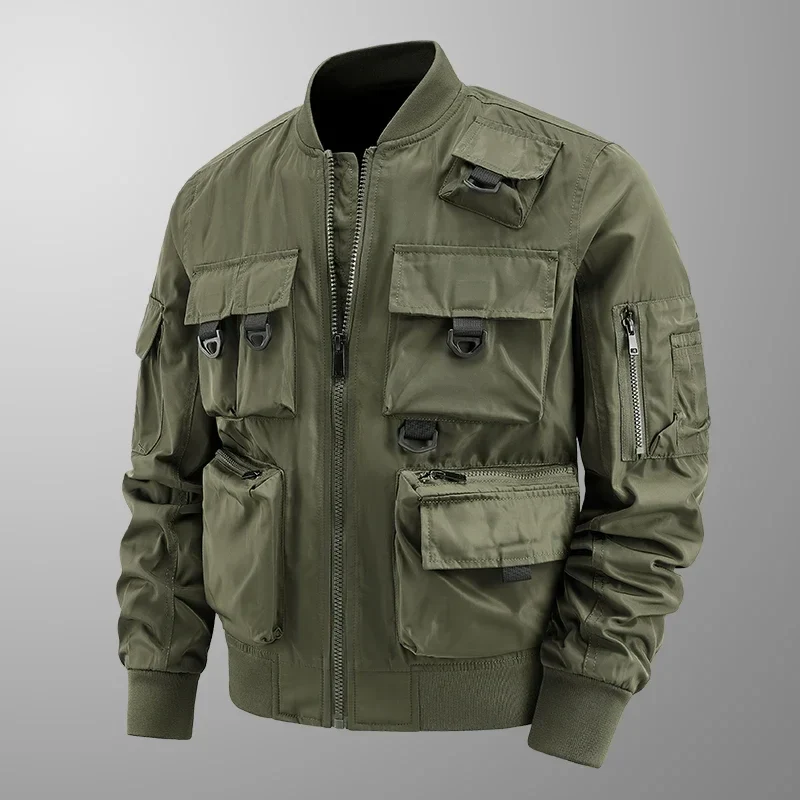 Retro Multi-Pocket Jacket