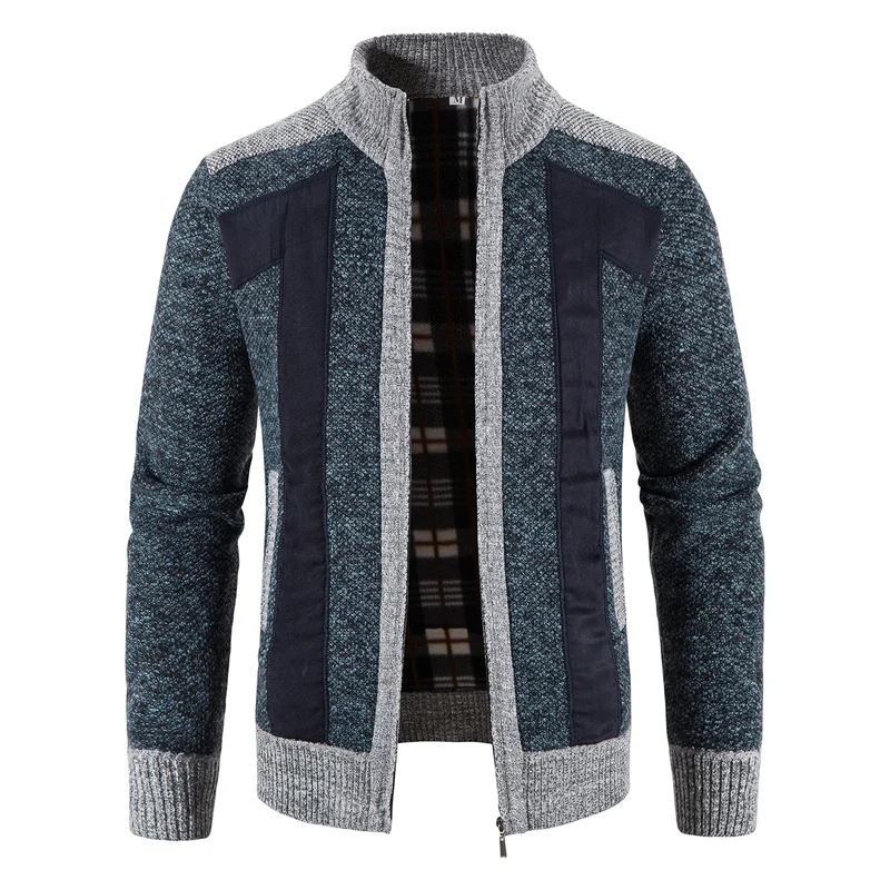 Elegant Zip Knit Cardigan