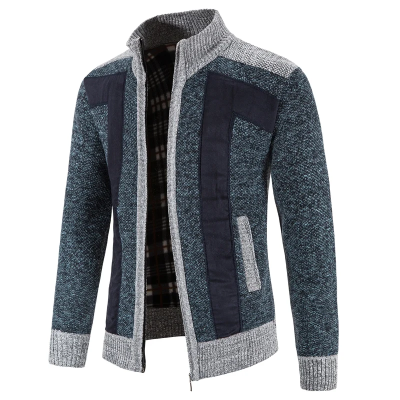 Elegant Zip Knit Cardigan