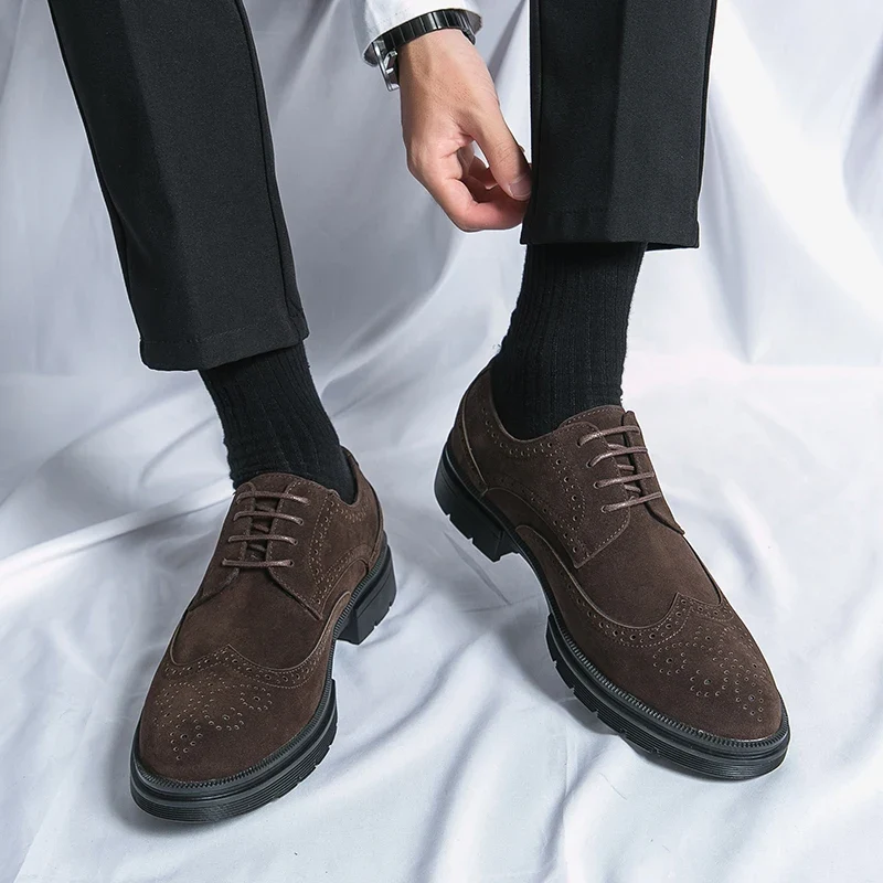 Suede Business Shoes