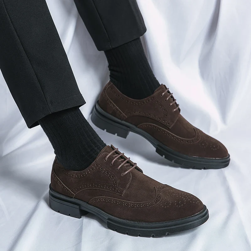 Suede Business Shoes