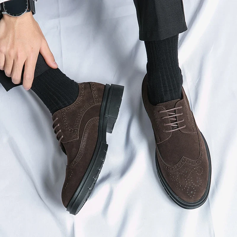 Suede Business Shoes