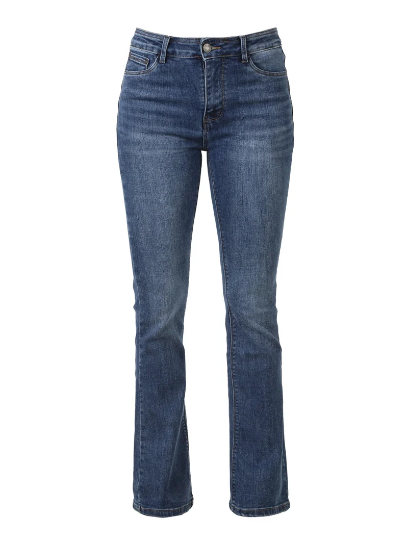 Jeans donna push-up a zampa - jeans