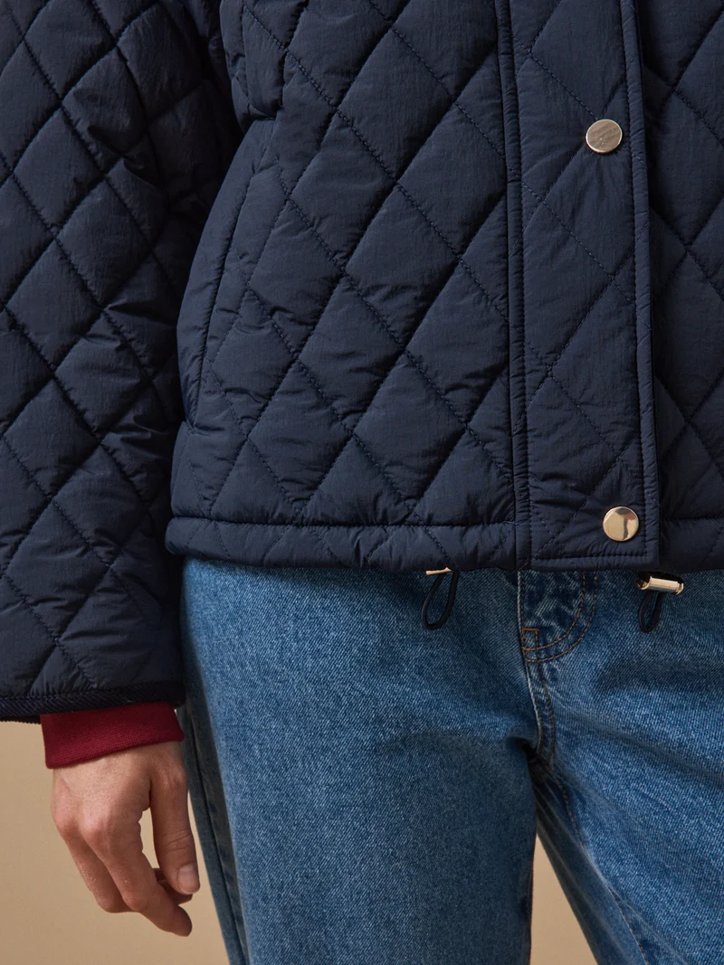 Wattierte Damenjacke