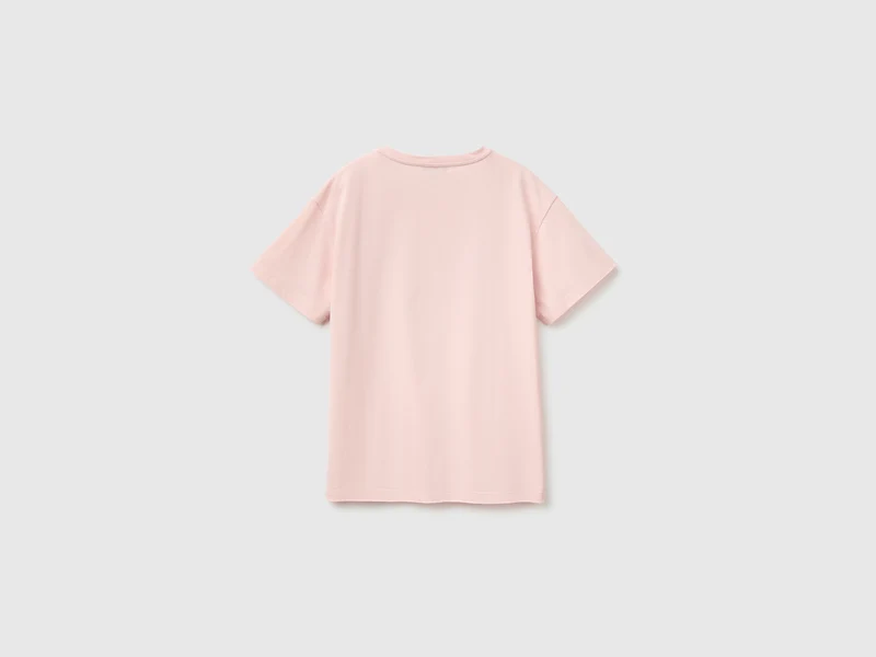 Übergroßes T-Shirt mit Aufdruck
