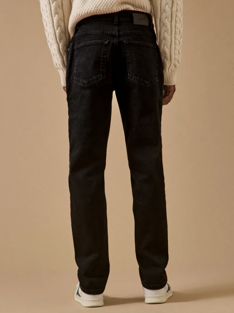 Regular Fit Herrenjeans aus Bio-Baumwolle