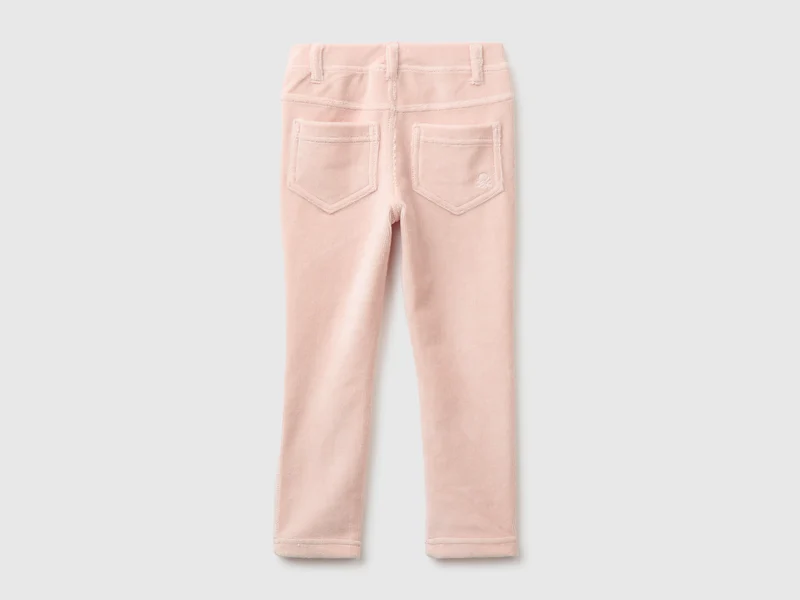 Gerippte Chenille-Hose