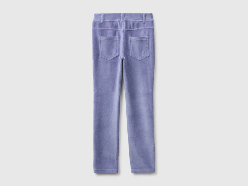 Superenge Chenille-Hosen