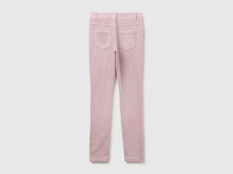 Superenge Chenille-Hosen