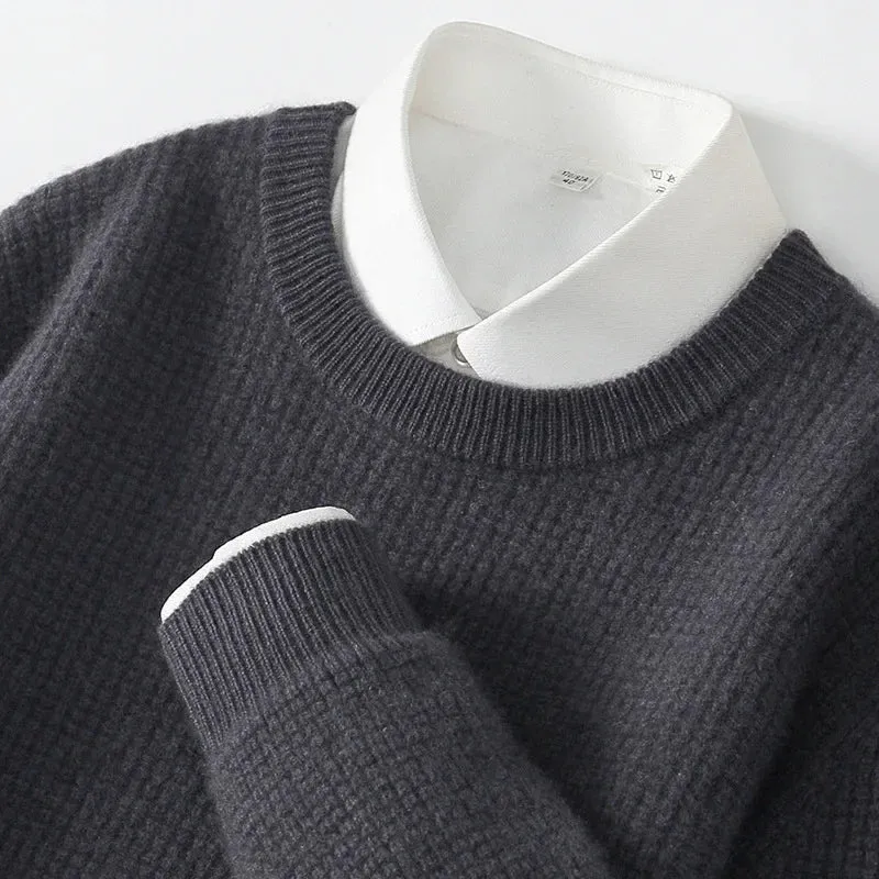 Elegant Cashmere Knitted Sweater
