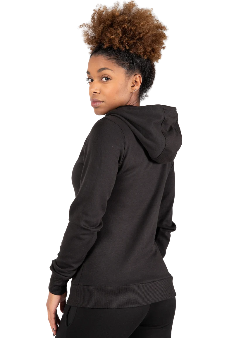 Pixley Zipped Hoodie - Black