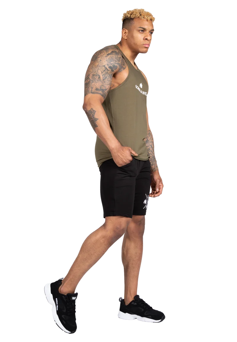Carter Stretch Tank Top - Army Green