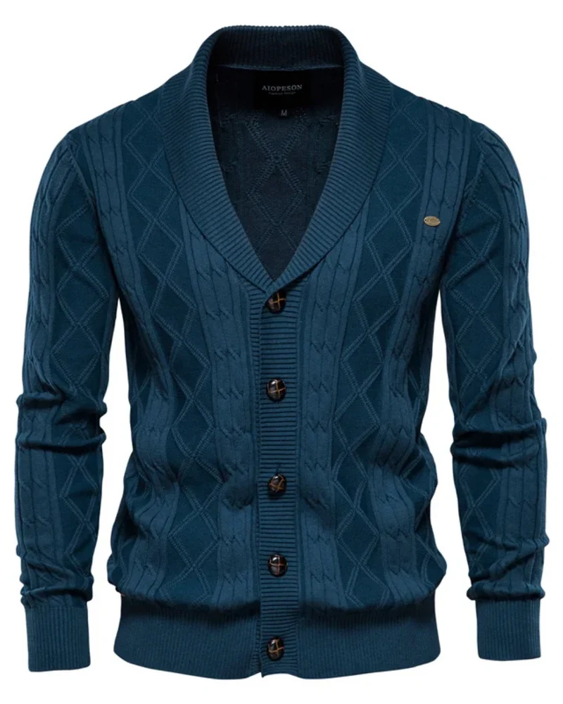 Men's Luxury Cardigan with Buttons