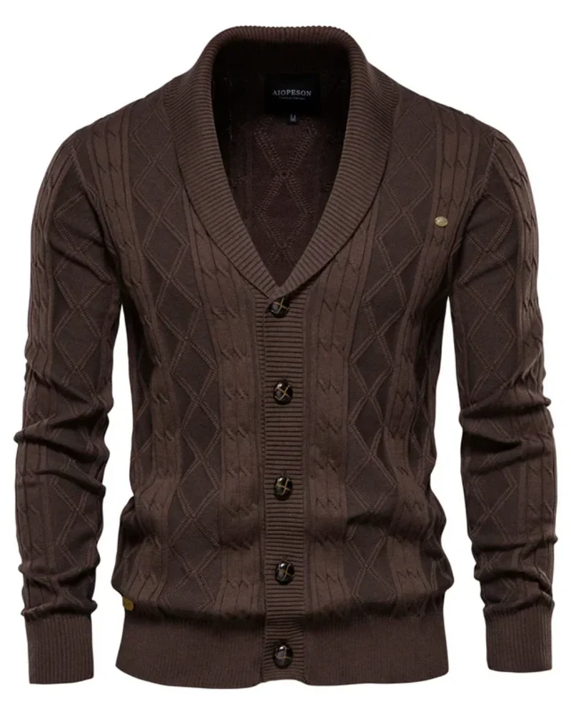 Men's Luxury Cardigan with Buttons