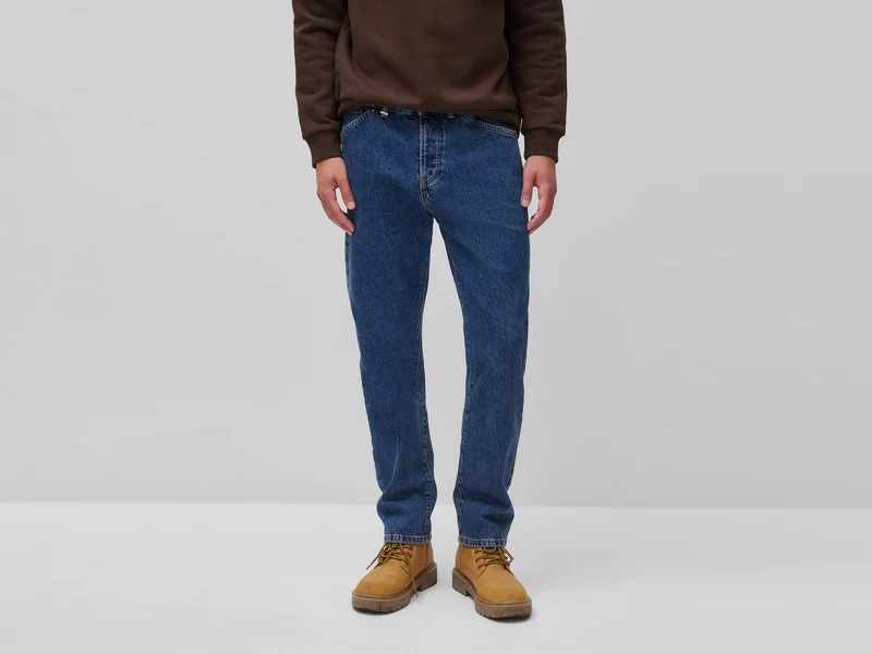 Jeans in Regular Fit, 100 % Baumwolle