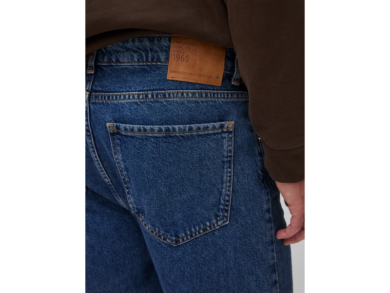 Jeans in Regular Fit, 100 % Baumwolle