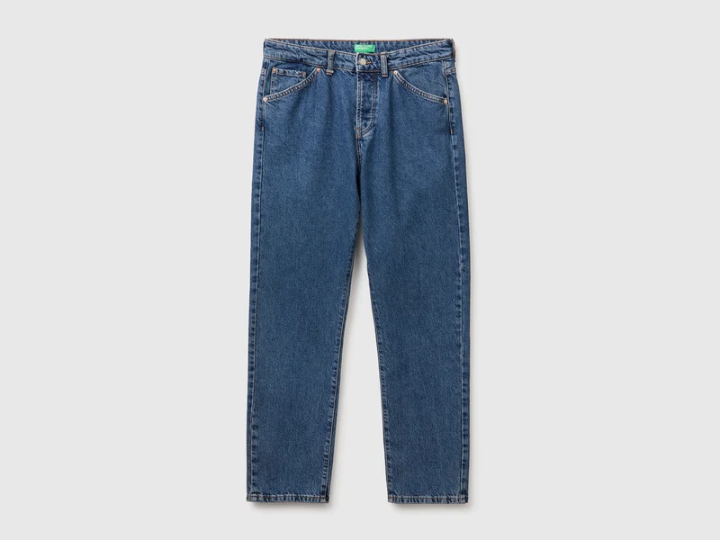 Jeans in Regular Fit, 100 % Baumwolle