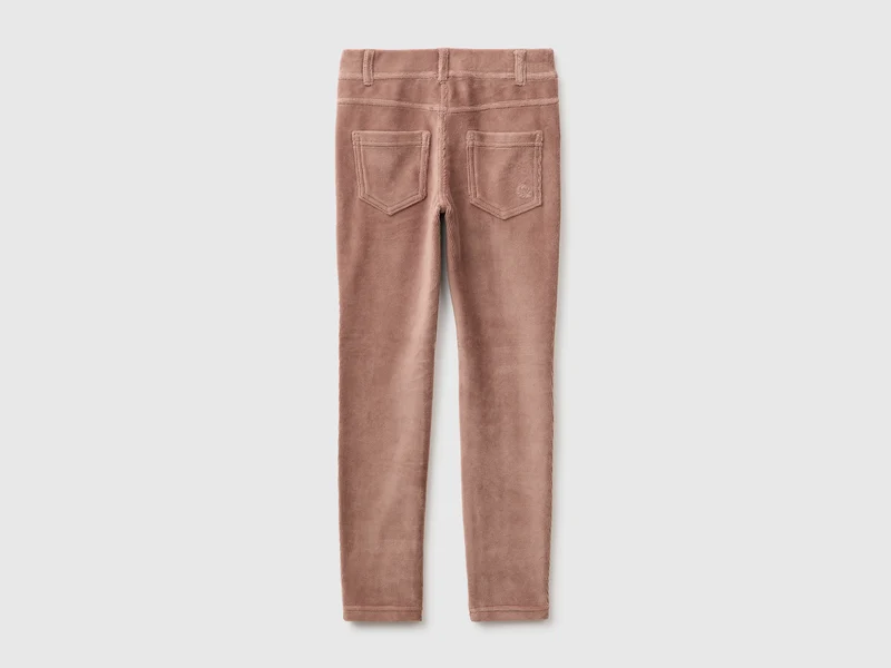 Superenge Chenille-Hosen