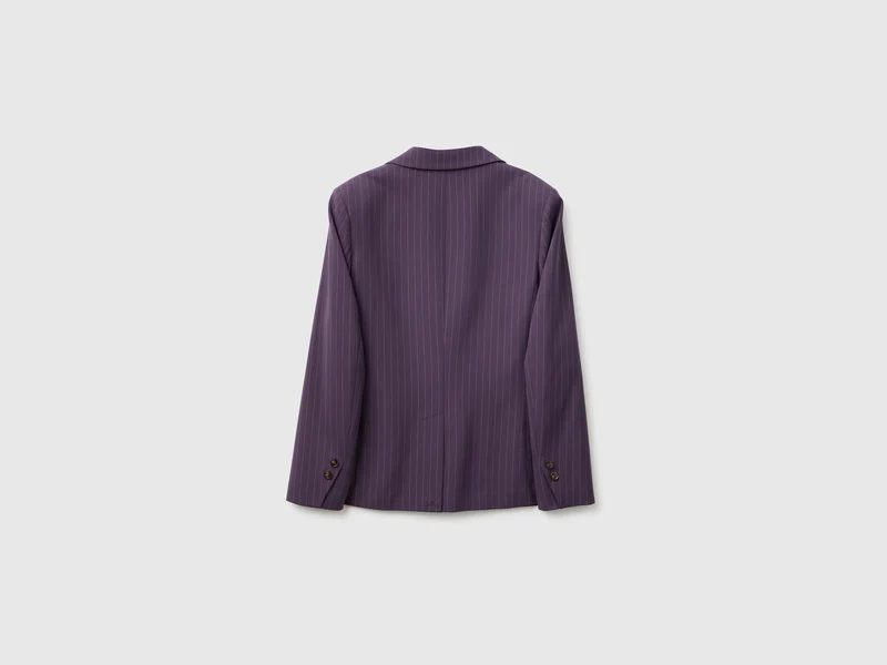 Bequemer, nadelgestreifter Blazer
