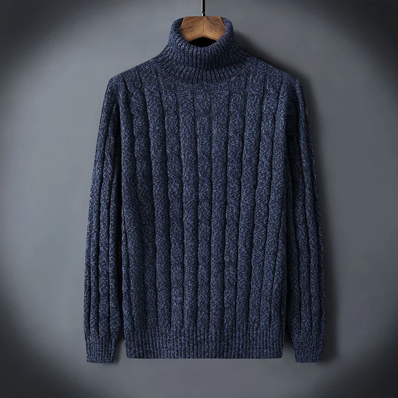 Chic Wool Turtleneck Sweater