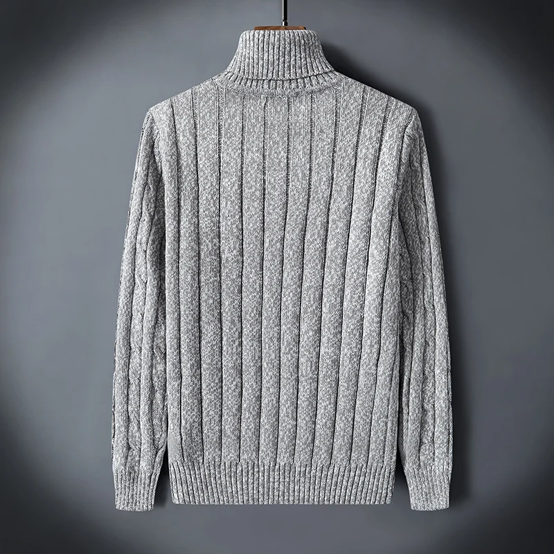 Chic Wool Turtleneck Sweater