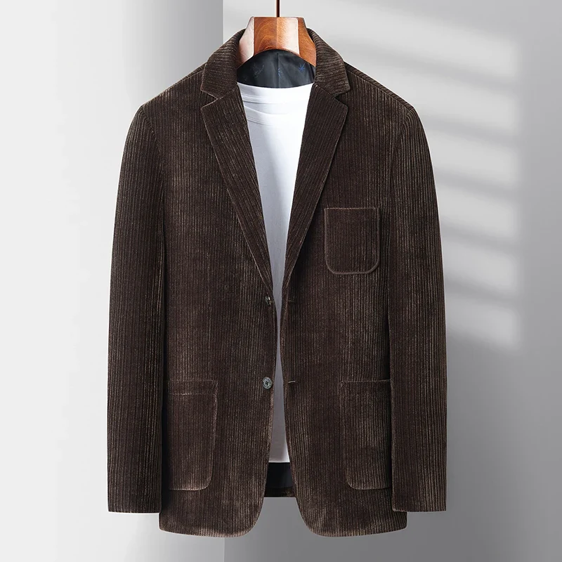 Elegant Corduroy Suit Blazer