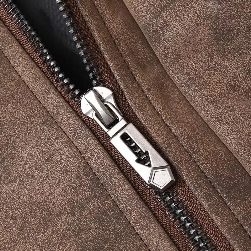 Suede Bomber Jacket