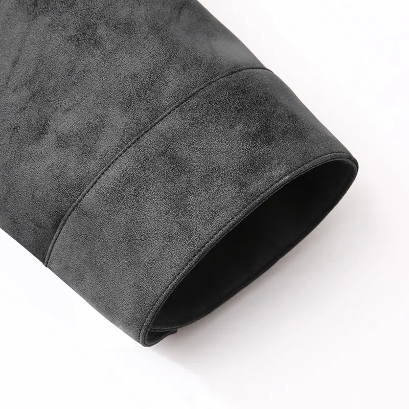 Suede Bomber Jacket