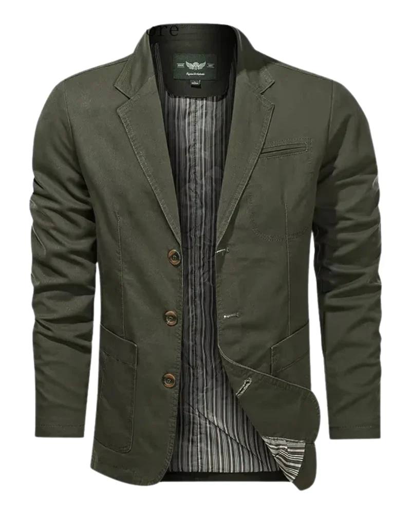 Chic Cotton Blazer